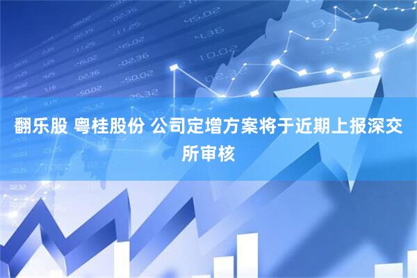 翻乐股 粤桂股份 公司定增方案将于近期上报深交所审核